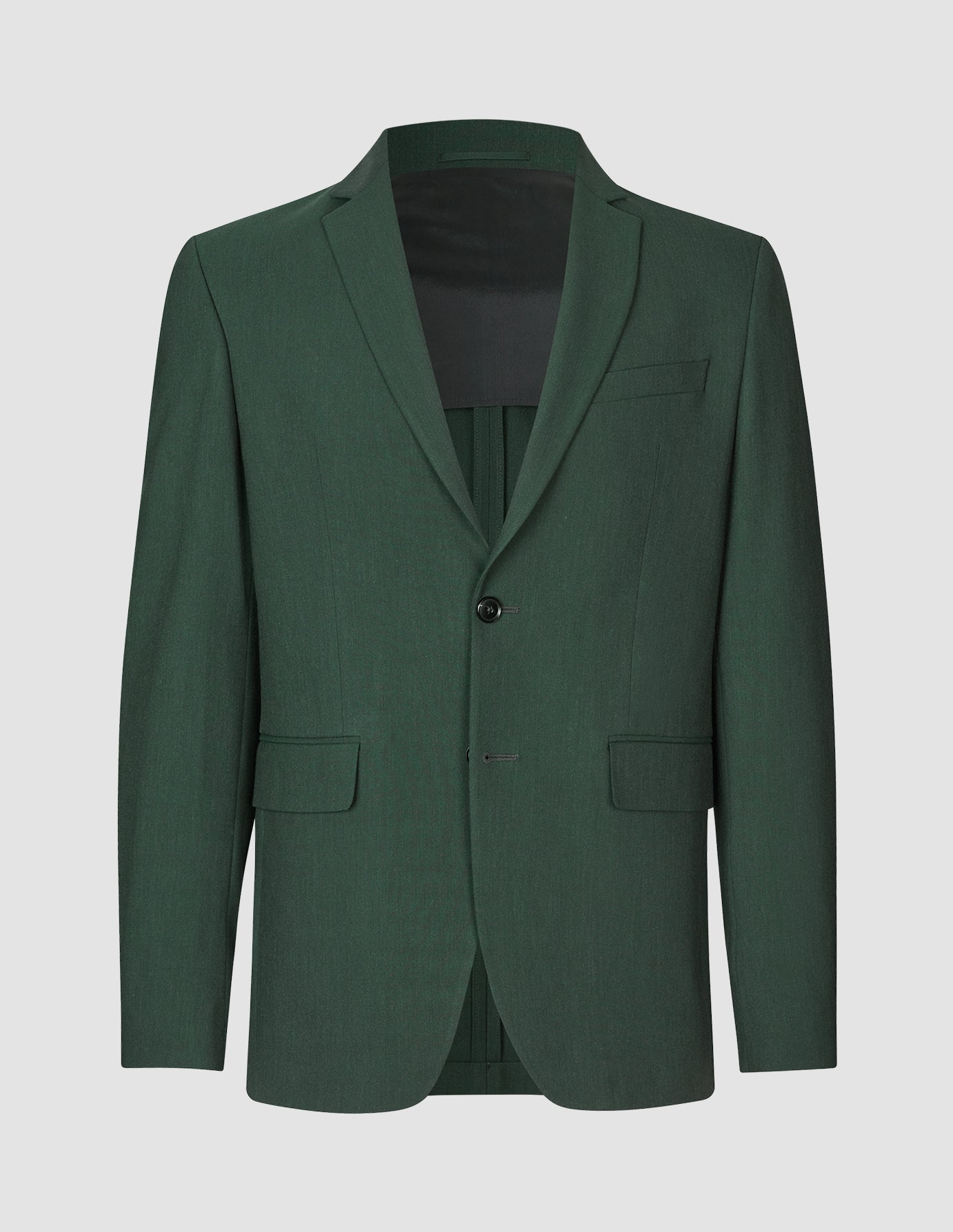 Essential Blazer Slim Pine Green